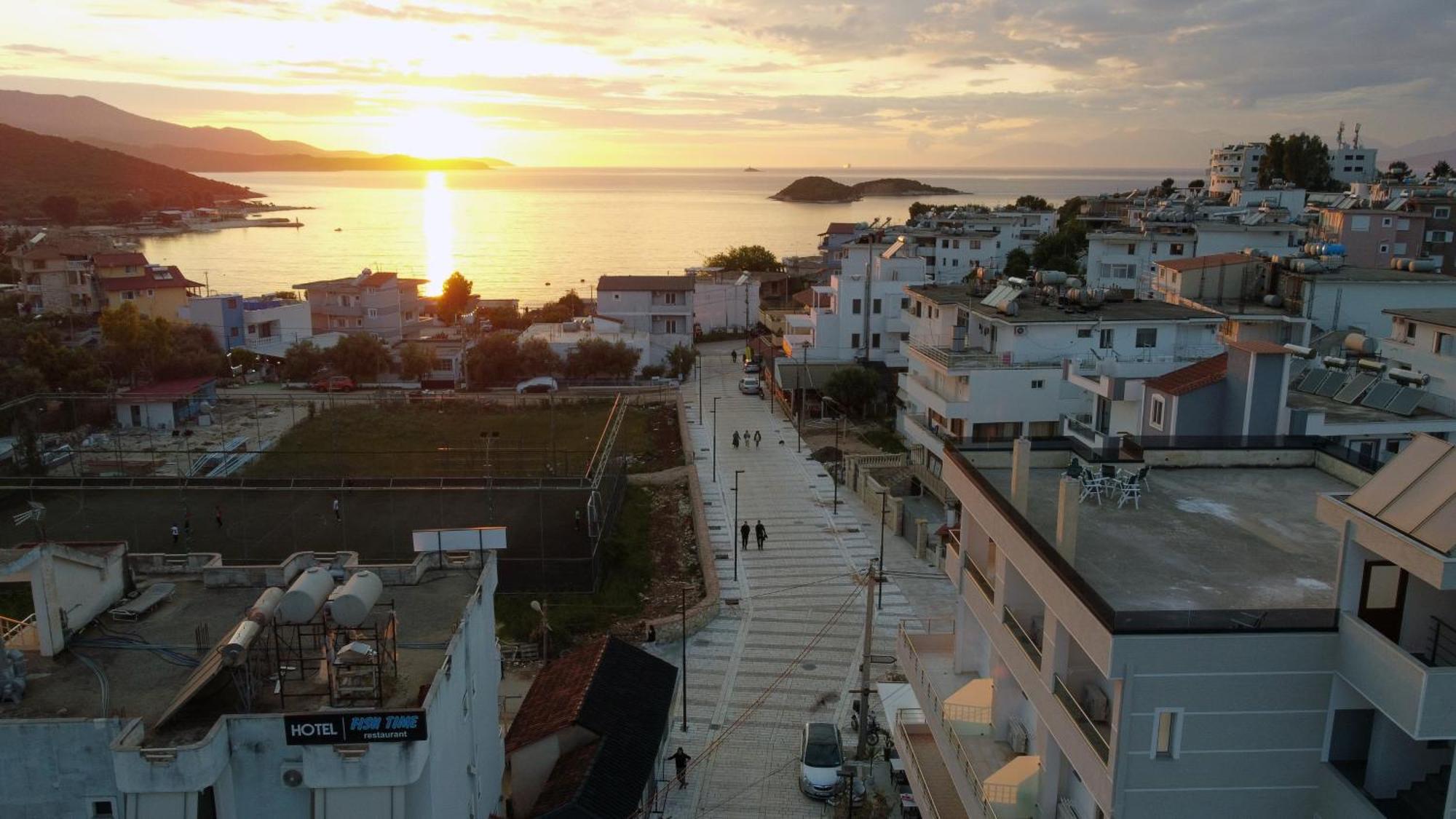 Vila Kapo Hotel Ksamil Eksteriør billede